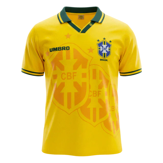 Brazil Retro 1994 Home Jersey